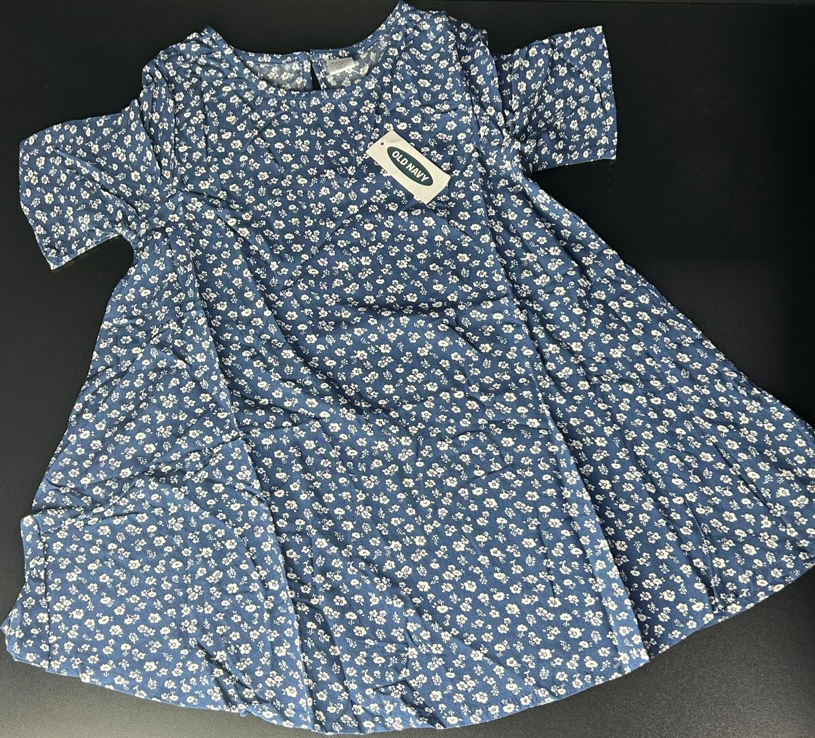 Vestido Infantil  - Old Navy Floral - 3 anos