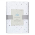 Kit 2 Lençóis de berço ajustáveis - Dots & Solid Cloud Island