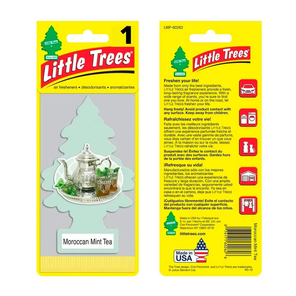 Aromatizante para carro - Little Trees Moroccan Mint