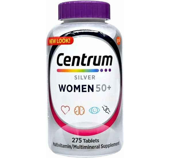 Centrum Silver Women 50+, 275 Tablets
